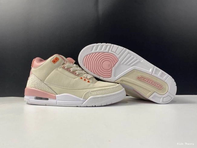Kick Theory Sail Jordan Retro (W) Air Pink 3 Rust CK9246-116 0630